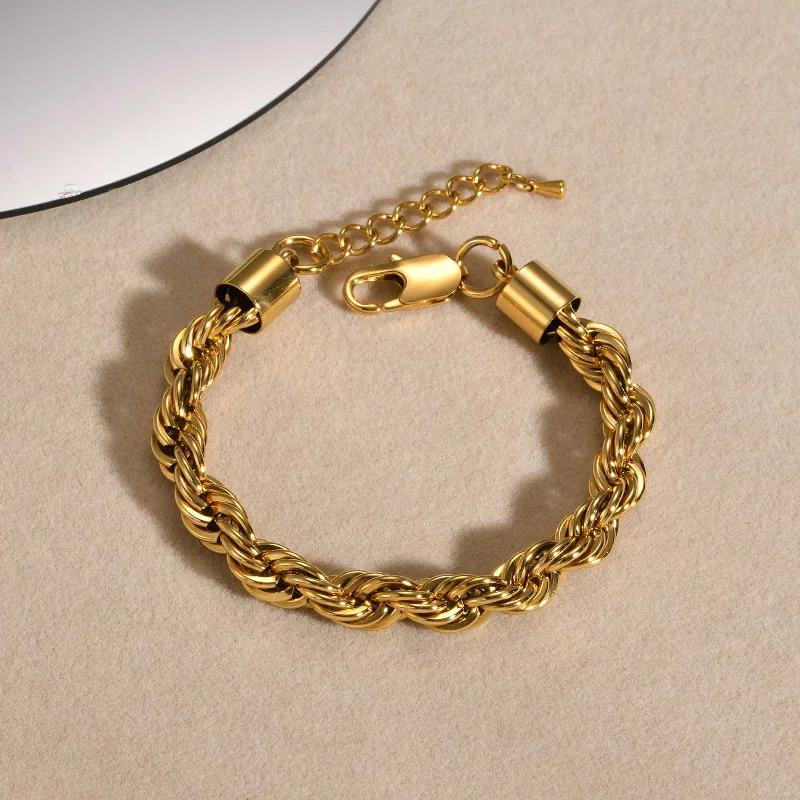 Bracelet 8MM：Gold