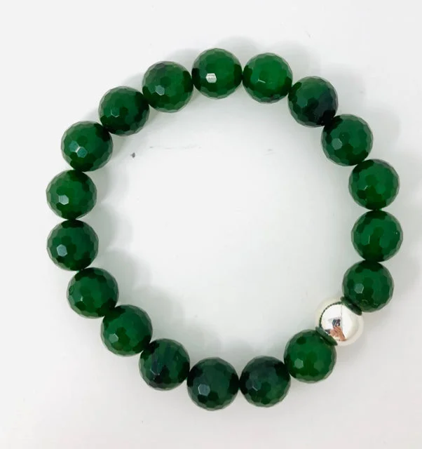 Bangles with engraved floral patterns for elegance -Canada Jade Bracelet