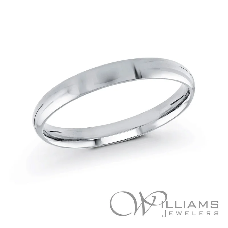 Rings with etched floral bands for detail -Williams Signature 14 Karat Wedding Band