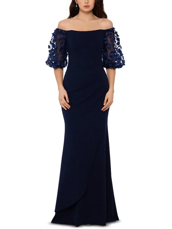 Christmas Dresses for Holiday -Womens Off-The-Shoulder Long Evening Dress