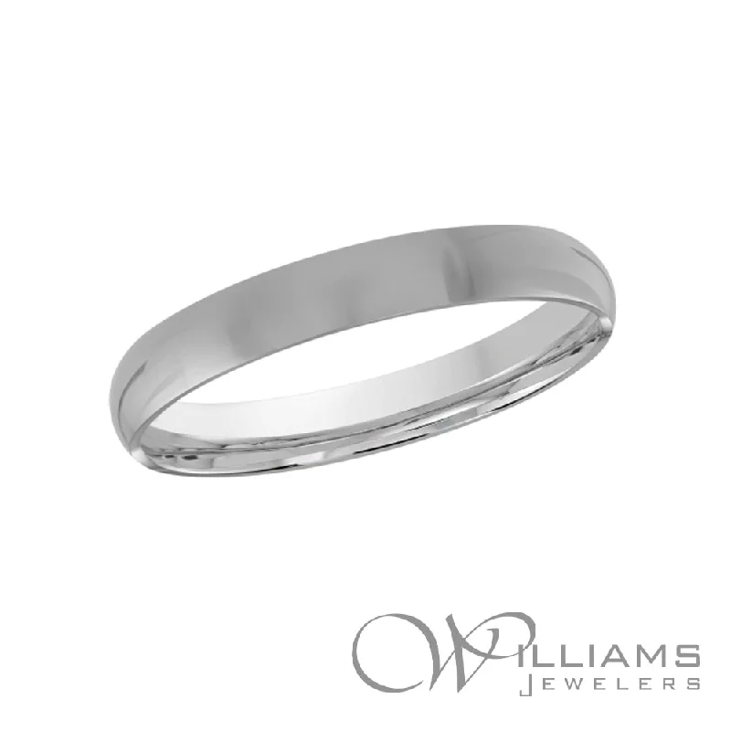 Rings with star sapphire for unique glow -Williams Signature 14 Karat Wedding Band