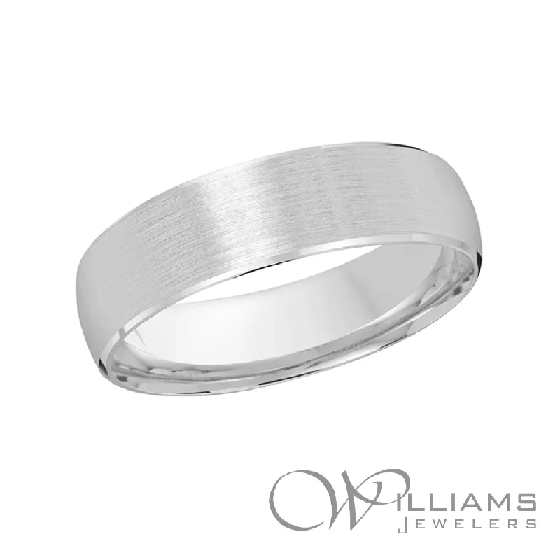 Rings with raw topaz for icy charm -Williams Signature 14 Karat Wedding Band