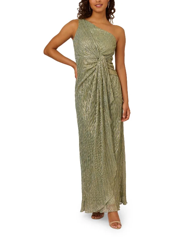 Contemporary Dresses for Fashion -Stardust Womens Metallic Long Evening Dress