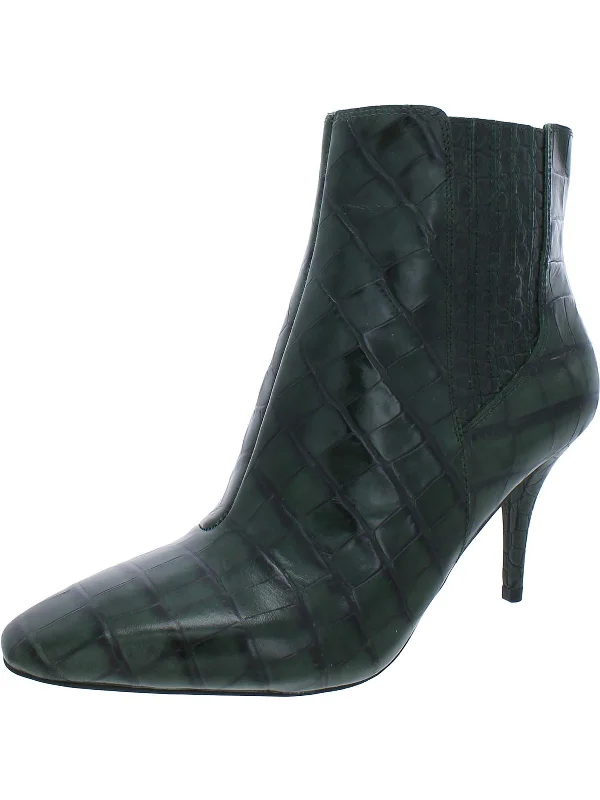 Strapless Dresses for Glamorous -Ambind Womens Patent Leather Dressy Booties