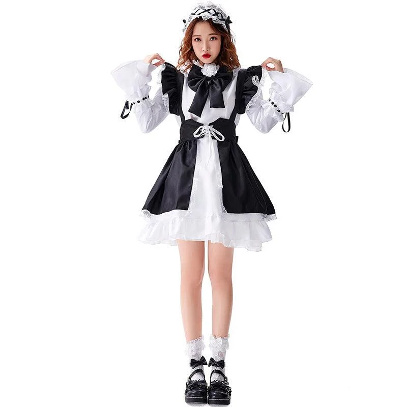 Contemporary Dresses for Fashion -Witch androgynous maid dress