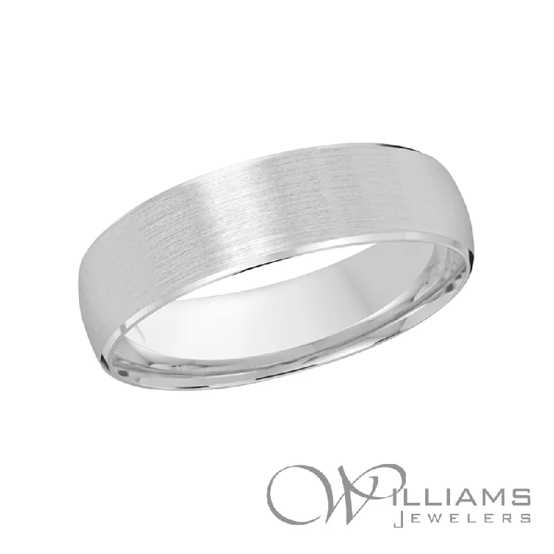 Rings with polished opal for iridescent beauty -Williams Signature 14 Karat Wedding Band