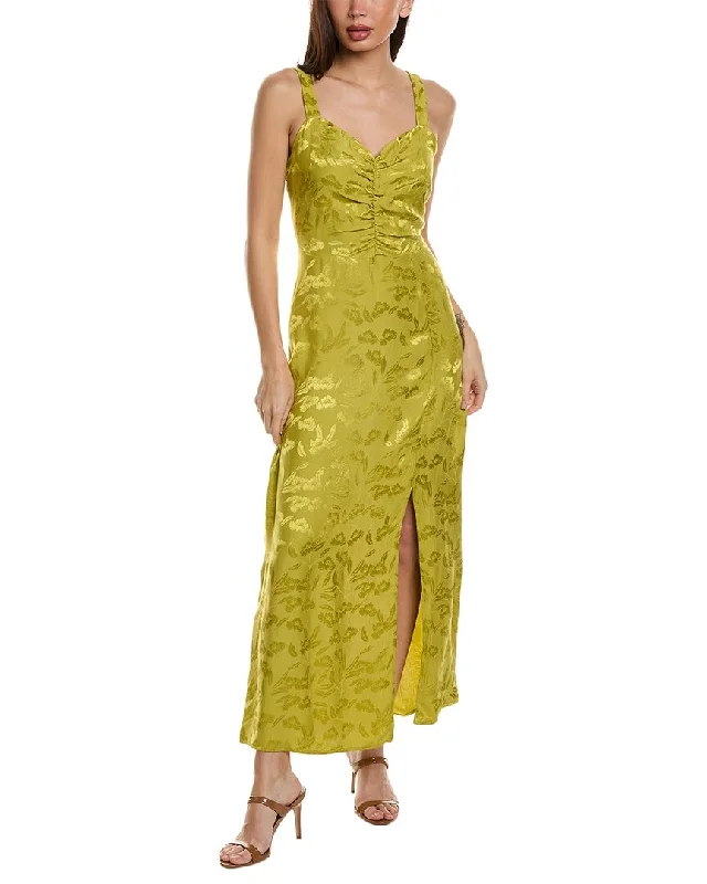 Nylon Dresses for Stretchable -Favorite Daughter The Strappy Vineyard Maxi Dress