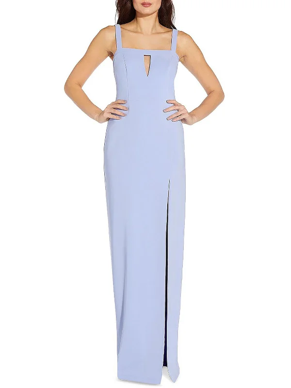 Valentine's Day Dresses for Romance -Womens Cut-Out Column Evening Dress