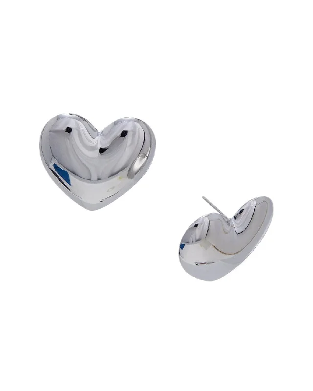 Best hoop earrings with infinity designs for a timeless and meaningful symbol-Dannijo Oversized Puffy Heart Studs